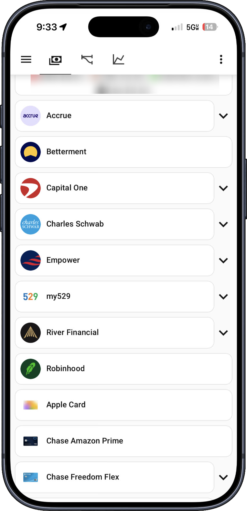 Financial Dashboard Mobile 2